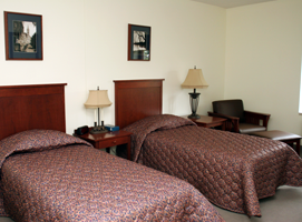 Photo of guest house room.