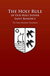 Photo of the cover of the Saint Meinrad translation of the Rule of St. Benedict.